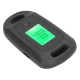 Alcohol Detector USB Rechargeable High Accuracy Portable Breath Alcohol Tester with LCD Screen Black