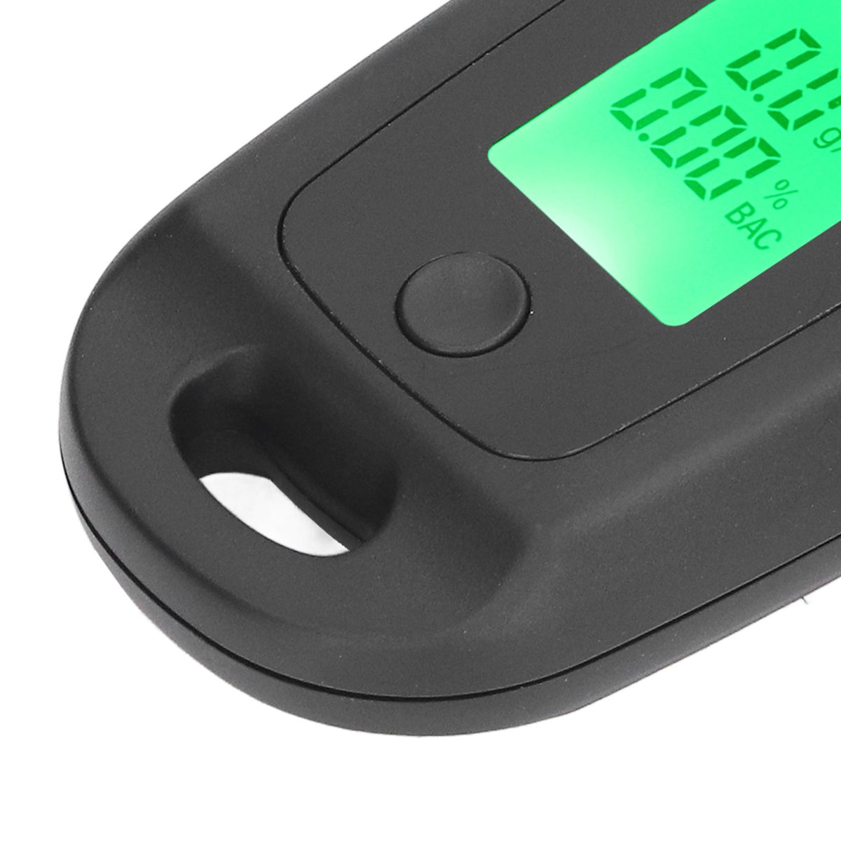 Alcohol Detector USB Rechargeable High Accuracy Portable Breath Alcohol Tester with LCD Screen Black