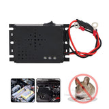 Car Mouse Repeller Ultrasonic Strong Strobe Light Car Electronic Mice Repellent for Engine Compartment