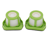 2Pcs Vacuum Filter Replacement for Bissell 1782 Pet Hair Eraser Hand Vacuum Cleaner Part - Low Angle