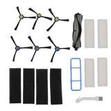 Sweeping Robot Brush Kit Main Roller Brush Filters Side Brushes Pre Filter Long Brush for ILife A7 A9S