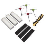 Sweeping Robot Filter Main and Side Brushes Sweeping Robot Accessories for Deebot Ozmo 920 950 T8 - Top-Down View