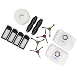 Vacuum Cleaner Brushes Sweeping Cloth Dust Bag Filter Screen Set Sweeping Machine Spare Parts