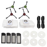 Vacuum Cleaner Brushes Sweeping Cloth Dust Bag Filter Screen Set Sweeping Machine Spare Parts