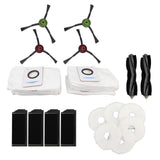 Vacuum Cleaner Brushes Sweeping Cloth Dust Bag Filter Screen Set Sweeping Machine Spare Parts
