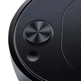 Automatic Vacuum Cleaner Low Noise Rechargeable 3 in 1 Intelligent Sweeping Robot for Hair Dust Stain Black