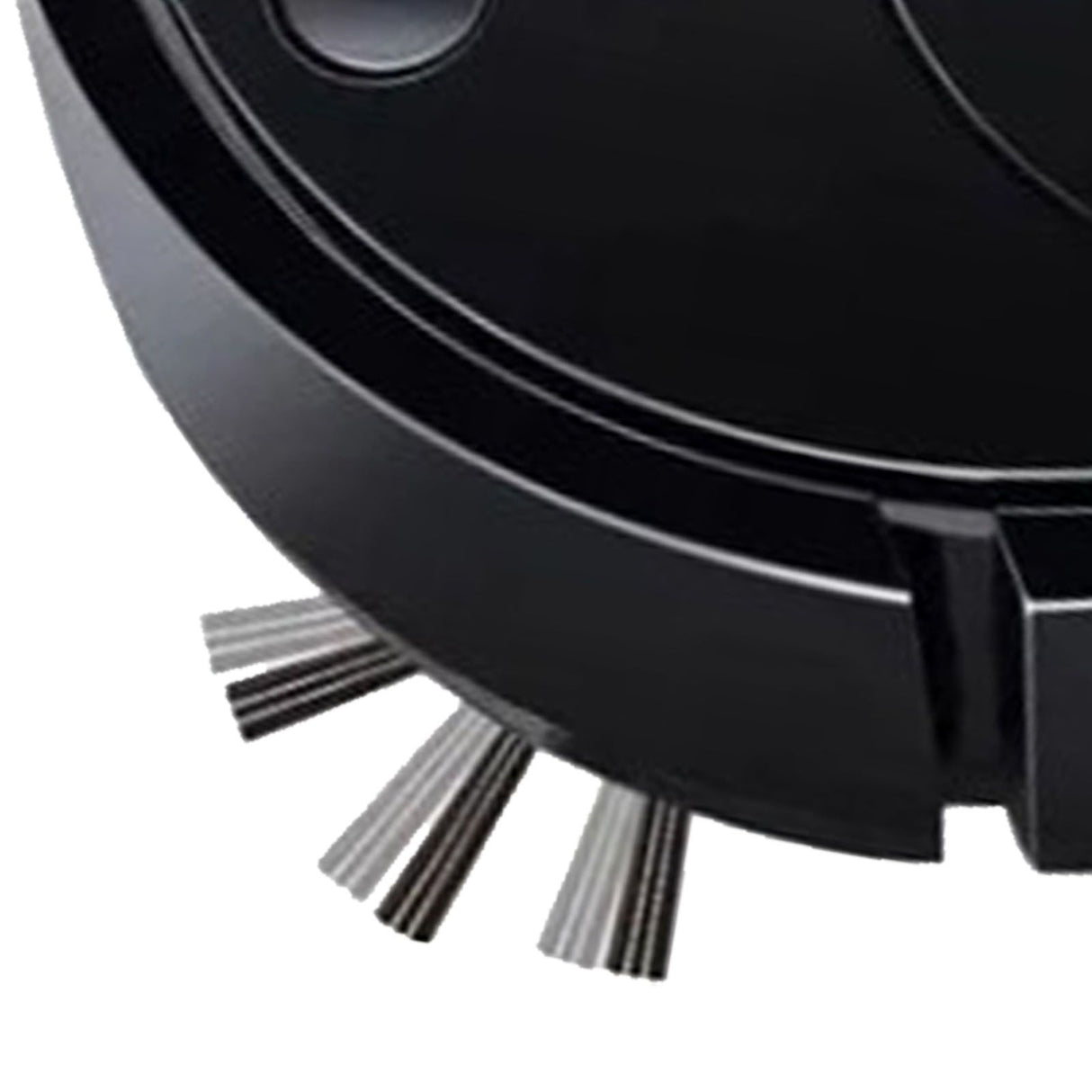Automatic Vacuum Cleaner Low Noise Rechargeable 3 in 1 Intelligent Sweeping Robot for Hair Dust Stain Black