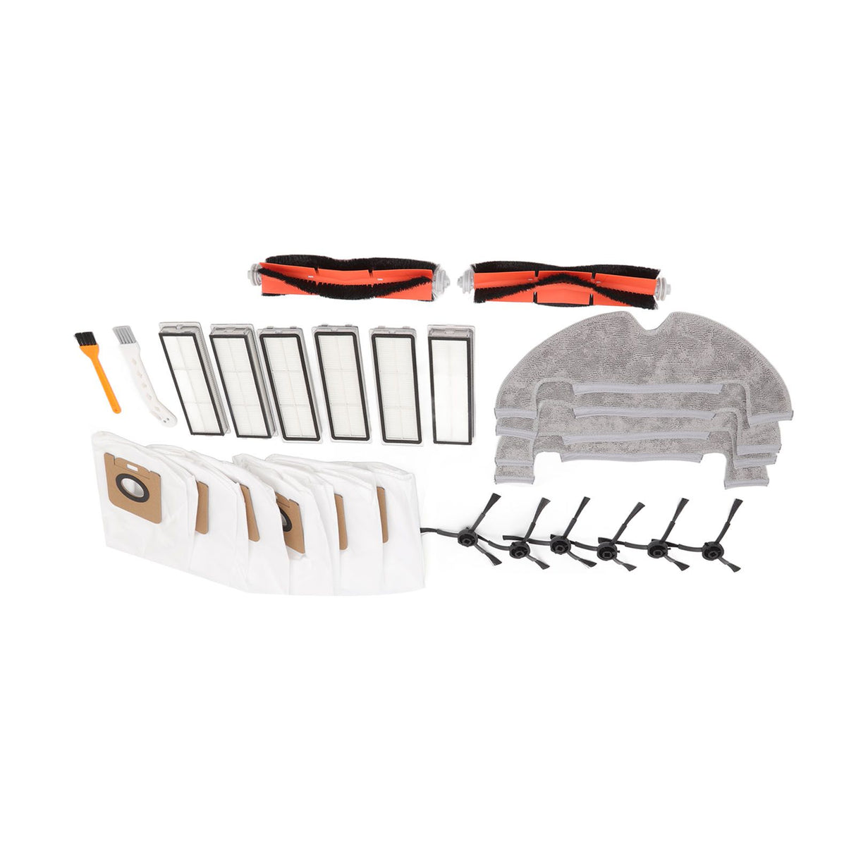 Sweeper Accessories Main Brush Dust Bag Filter Rag Side Brush Sweeper Replacement Parts for Dreame Z10 Pro