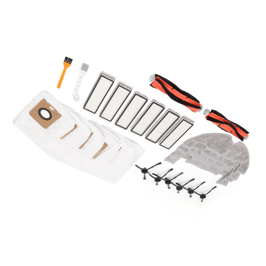 Sweeper Accessories Main Brush Dust Bag Filter Rag Side Brush Sweeper Replacement Parts for Dreame Z10 Pro