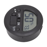 Temperature Humidity Meter Portable Round Embedded Electronic Digital Display Temperature Humidity Gauge