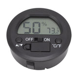 Temperature Humidity Meter Portable Round Embedded Electronic Digital Display Temperature Humidity Gauge