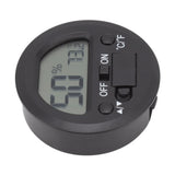 Temperature Humidity Meter Portable Round Embedded Electronic Digital Display Temperature Humidity Gauge
