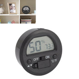 Temperature Humidity Meter Portable Round Embedded Electronic Digital Display Temperature Humidity Gauge - Extra Image