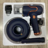 Vacuum Mite Cleaner Portable Cordless Lightweight Handheld Vacuum Dust Mite Cleaner for Home Mattress Car Dark Blue