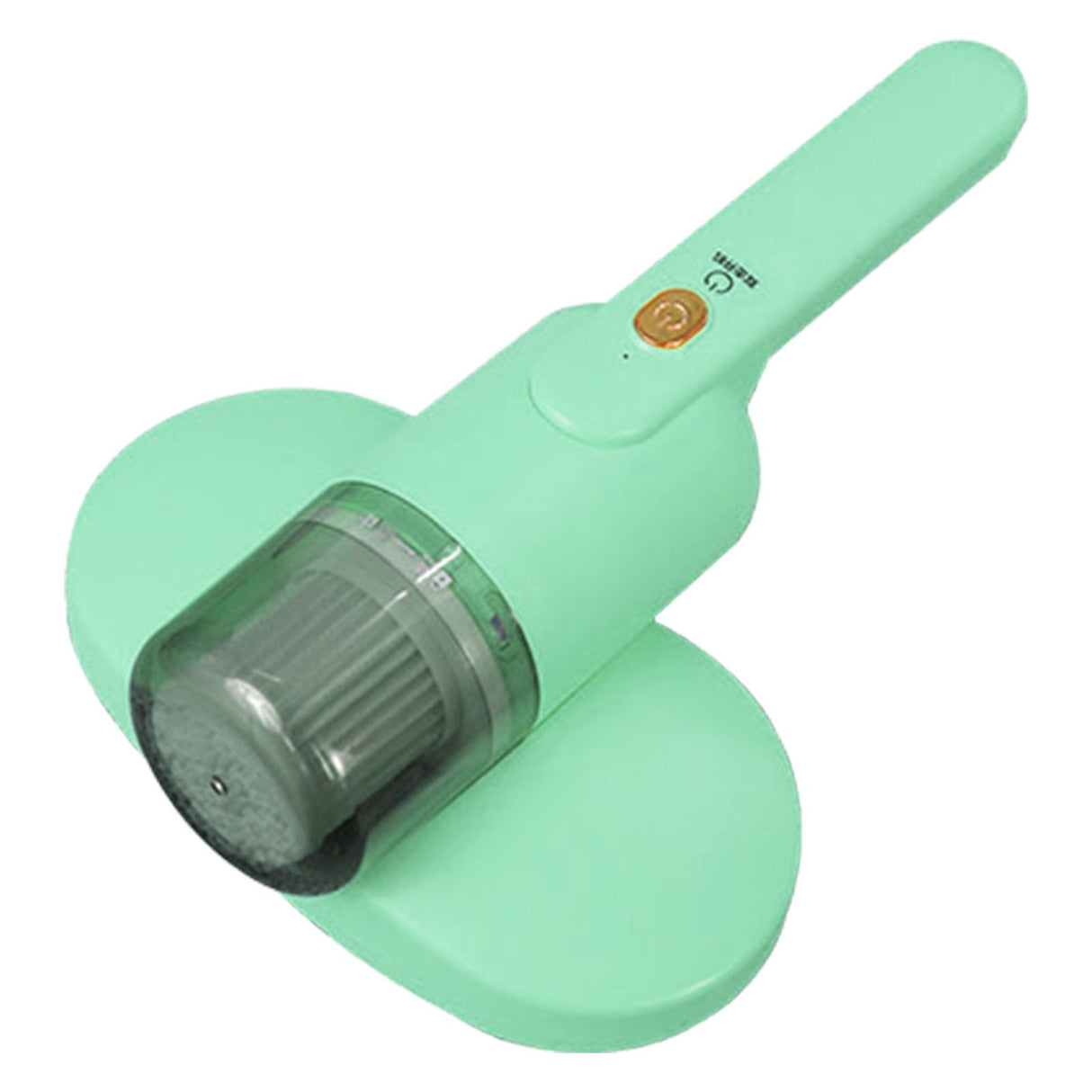 Bed Mite Remover Double Beat Handheld UV Mattress Vacuum Cleaner with Filter for Home Bedroom Green