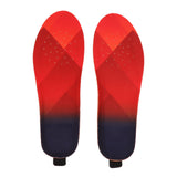 Electric Heated Insoles Graphene USB Rechargeable Foot Warmers with Remote Control for Winter Outdoor Activities Size 39‑42