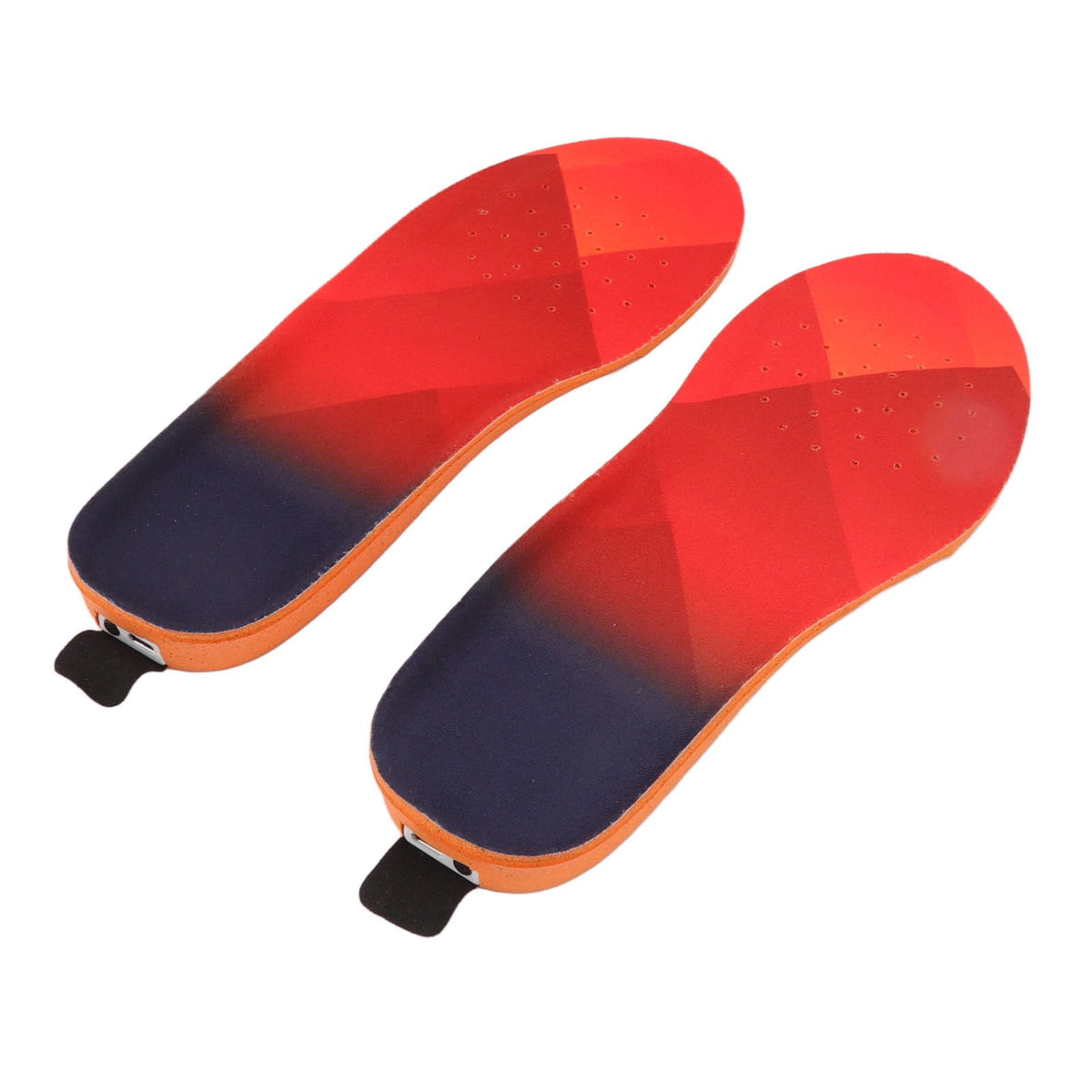 Electric Heated Insoles Graphene USB Rechargeable Foot Warmers with Remote Control for Winter Outdoor Activities Size 39‑42