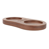 Coffee Tamper Holder Stand Wooden Coffee Powder Tamping Station Base 51mm 53mm 58mm Universal