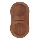 Coffee Tamper Holder Stand Wooden Coffee Powder Tamping Station Base 51mm 53mm 58mm Universal - Extra Image
