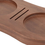 Coffee Tamper Holder Stand Wooden Coffee Powder Tamping Station Base 51mm 53mm 58mm Universal