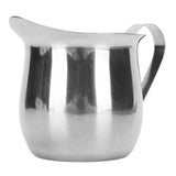 Milk Frothing Pitcher Stainless Steel Ergonomic Milk Frothing Cup Jug Steaming Pitcher for Coffee 8oz