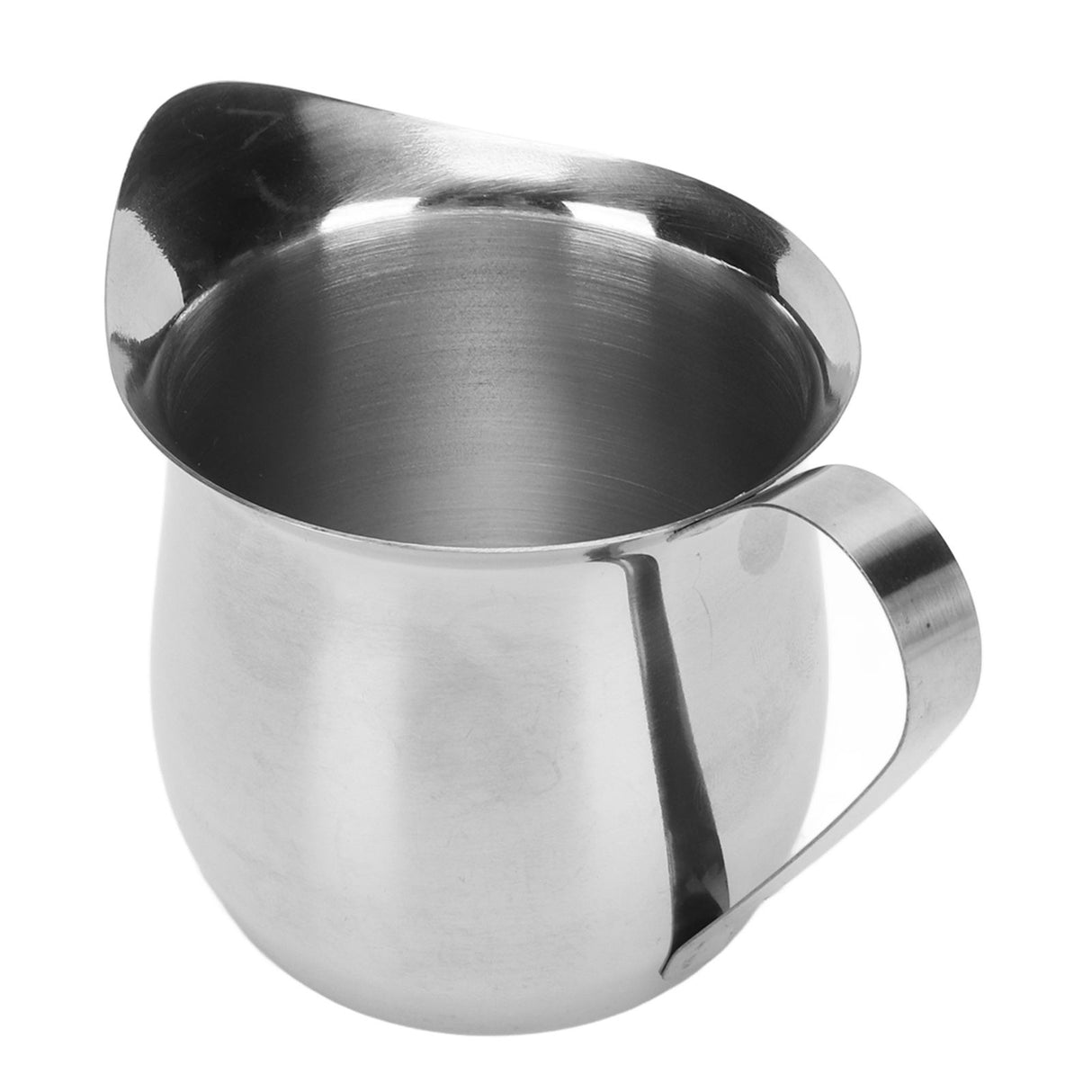 Milk Frothing Pitcher Stainless Steel Ergonomic Milk Frothing Cup Jug Steaming Pitcher for Coffee 8oz