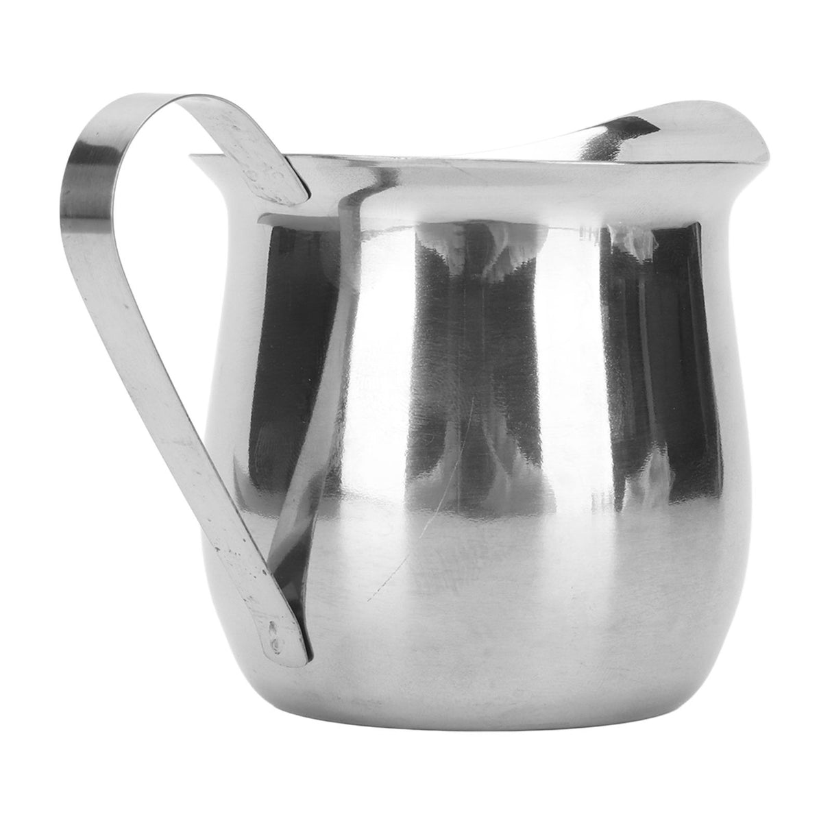 Milk Frothing Pitcher Stainless Steel Ergonomic Milk Frothing Cup Jug Steaming Pitcher for Coffee 8oz