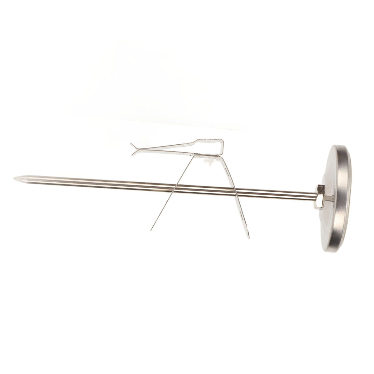 Probe Oven Thermometer Large Dial Design Stainless Steel Probe Food Thermometer with Detachable Clamp