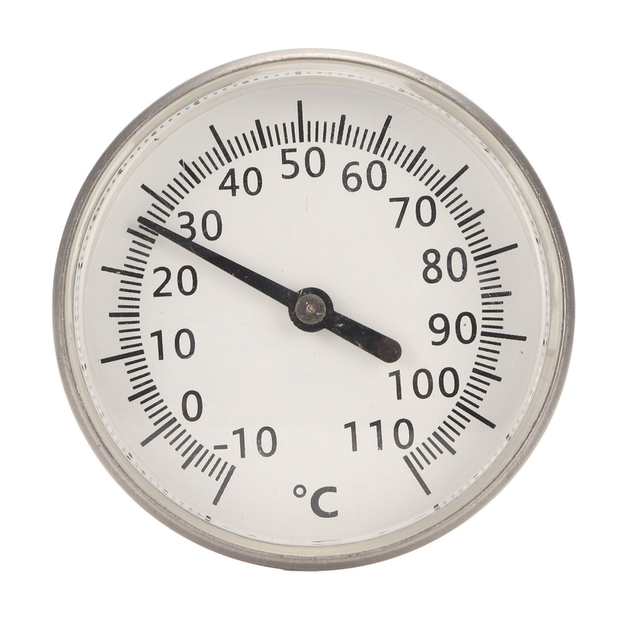 Probe Oven Thermometer Large Dial Design Stainless Steel Probe Food Thermometer with Detachable Clamp