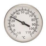 Probe Oven Thermometer Large Dial Design Stainless Steel Probe Food Thermometer with Detachable Clamp