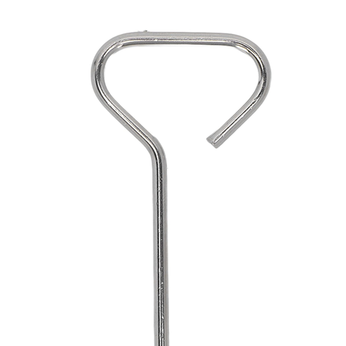 Fryer Skewer Stand Uniform Cooking Rust Resistance Stainless Steel Vertical Skewer Stand for Chicken Meat