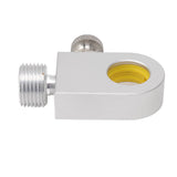 Soda Refilling Adapter for DUO for Terra for Art CO2 Cylinder Inflation Soda Quick Adapter with Releease Valve W21.8 Connector - 45-Degree Angle