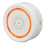 Audible Alarm Smart Siren Alarm 90db for Zigbee3.0 Communication Protocol 5V 1A for Tuya Wireless Alarm for Security - Side View