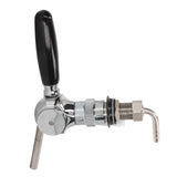 Beer Keg Tap Stainless Steel Spheroidal Flow Rate Control Beer Tap Faucet for Bar Home