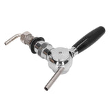 Beer Keg Tap Stainless Steel Spheroidal Flow Rate Control Beer Tap Faucet for Bar Home