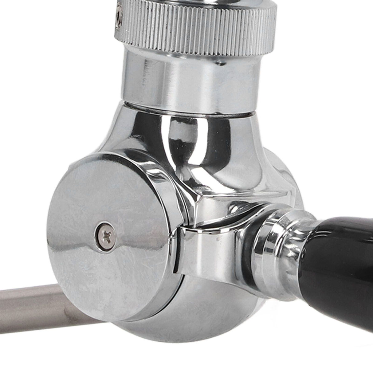 Beer Keg Tap Stainless Steel Spheroidal Flow Rate Control Beer Tap Faucet for Bar Home