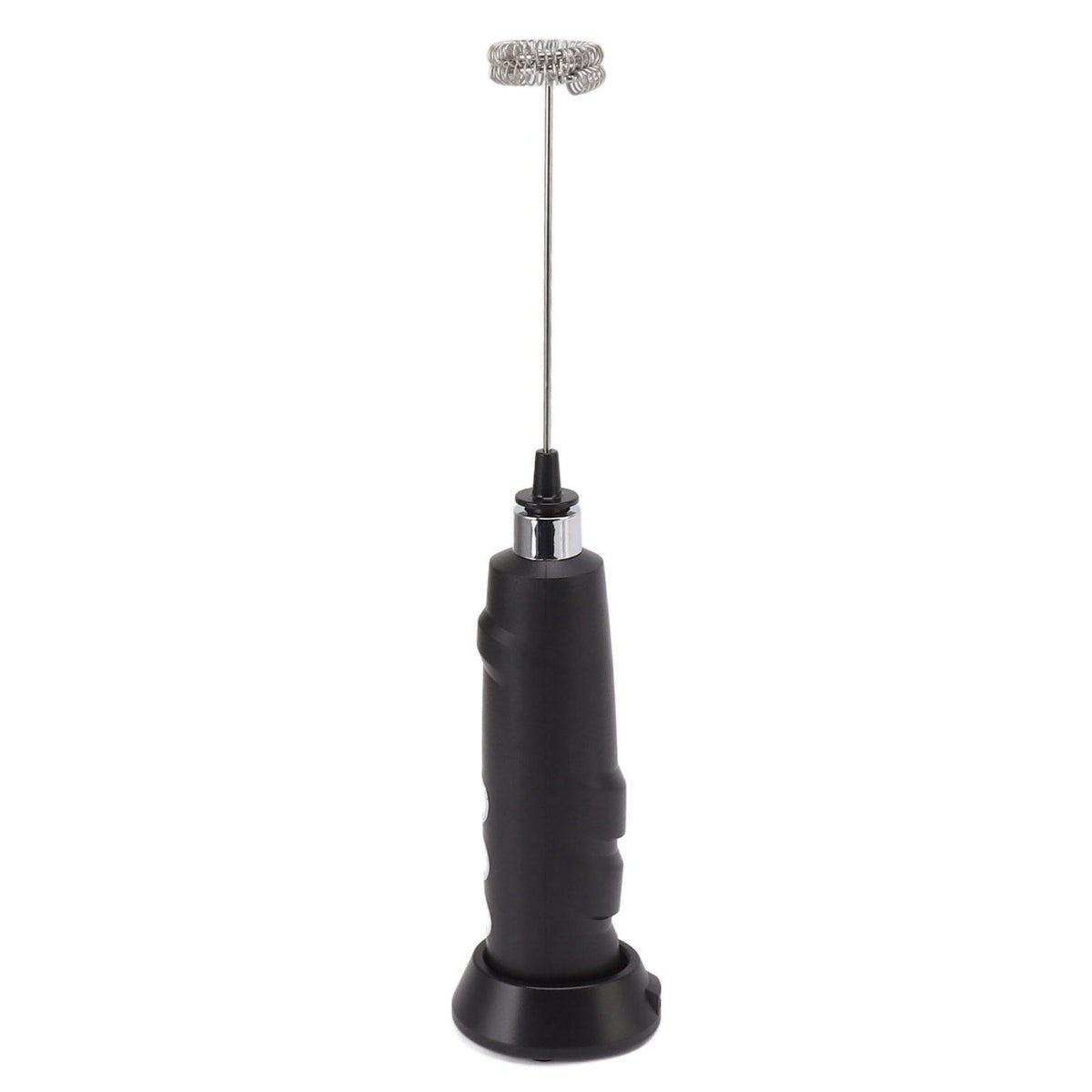 Electric Tumbler Stirrer Rechargeable Handheld Mini Foam Maker for Coffee Egg Hot Chocolate Black
