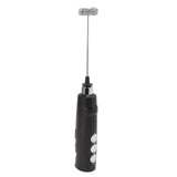 Electric Tumbler Stirrer Rechargeable Handheld Mini Foam Maker for Coffee Egg Hot Chocolate Black