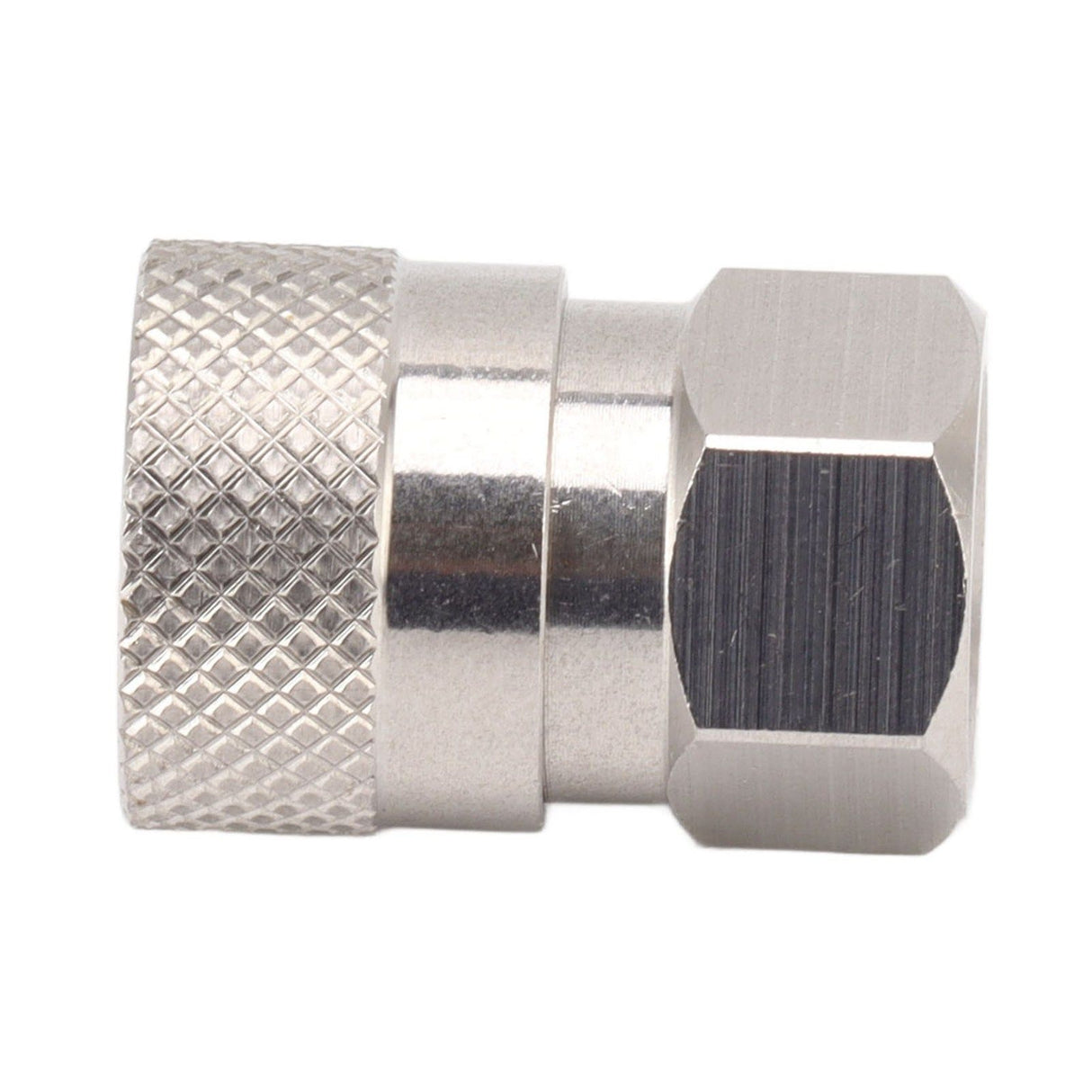 CO2 Refill Connector 304 Stainless Steel Gas Filling Adapter 1/8NPT Female Thread Coupling