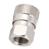 CO2 Refill Connector 304 Stainless Steel Gas Filling Adapter 1/8NPT Female Thread Coupling