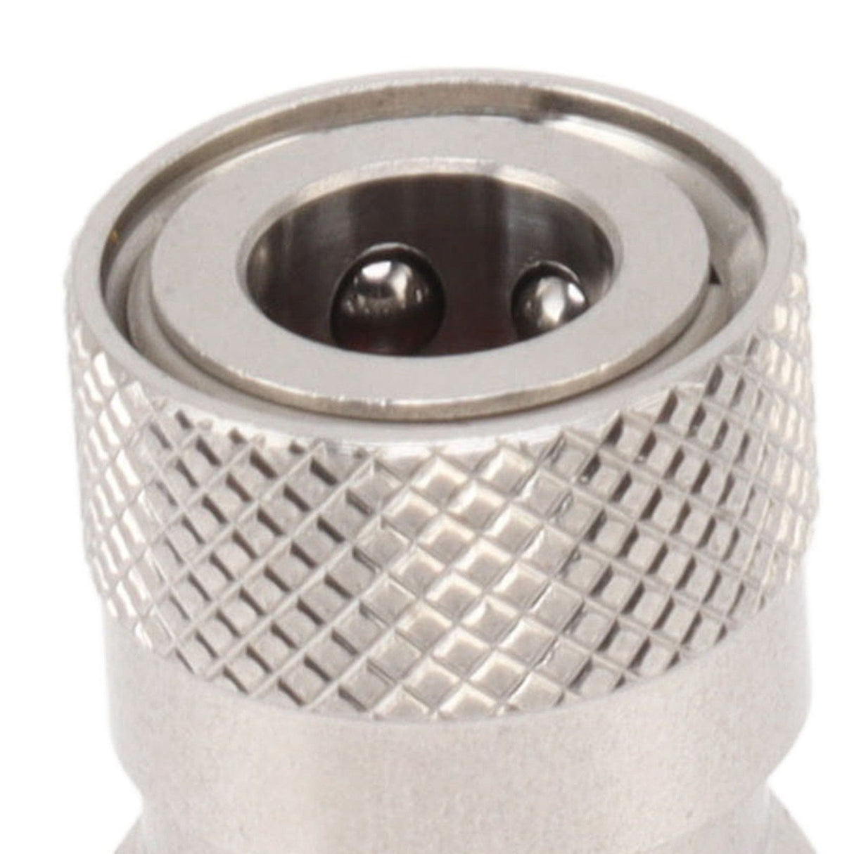 CO2 Refill Connector 304 Stainless Steel Gas Filling Adapter 1/8NPT Female Thread Coupling