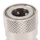 CO2 Refill Connector 304 Stainless Steel Gas Filling Adapter 1/8NPT Female Thread Coupling