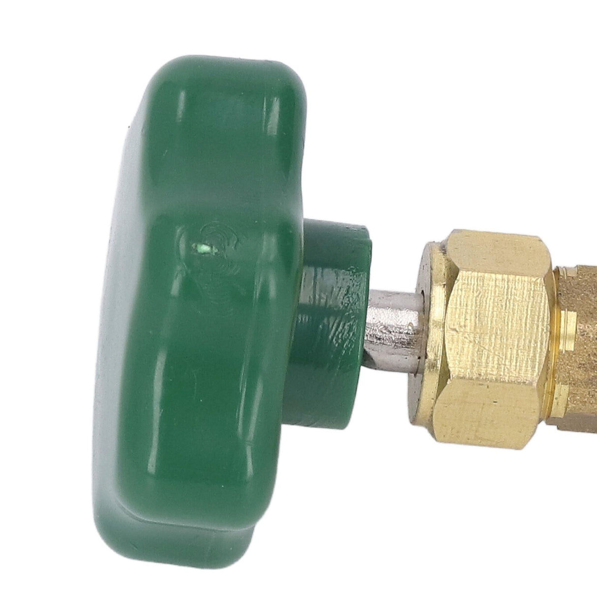 Air Conditioning Refrigerant Valve Copper ABS Leak Proof 1/4in SAE Refrigerant Tank Valve for Replacement