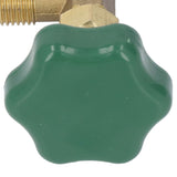 Air Conditioning Refrigerant Valve Copper ABS Leak Proof 1/4in SAE Refrigerant Tank Valve for Replacement