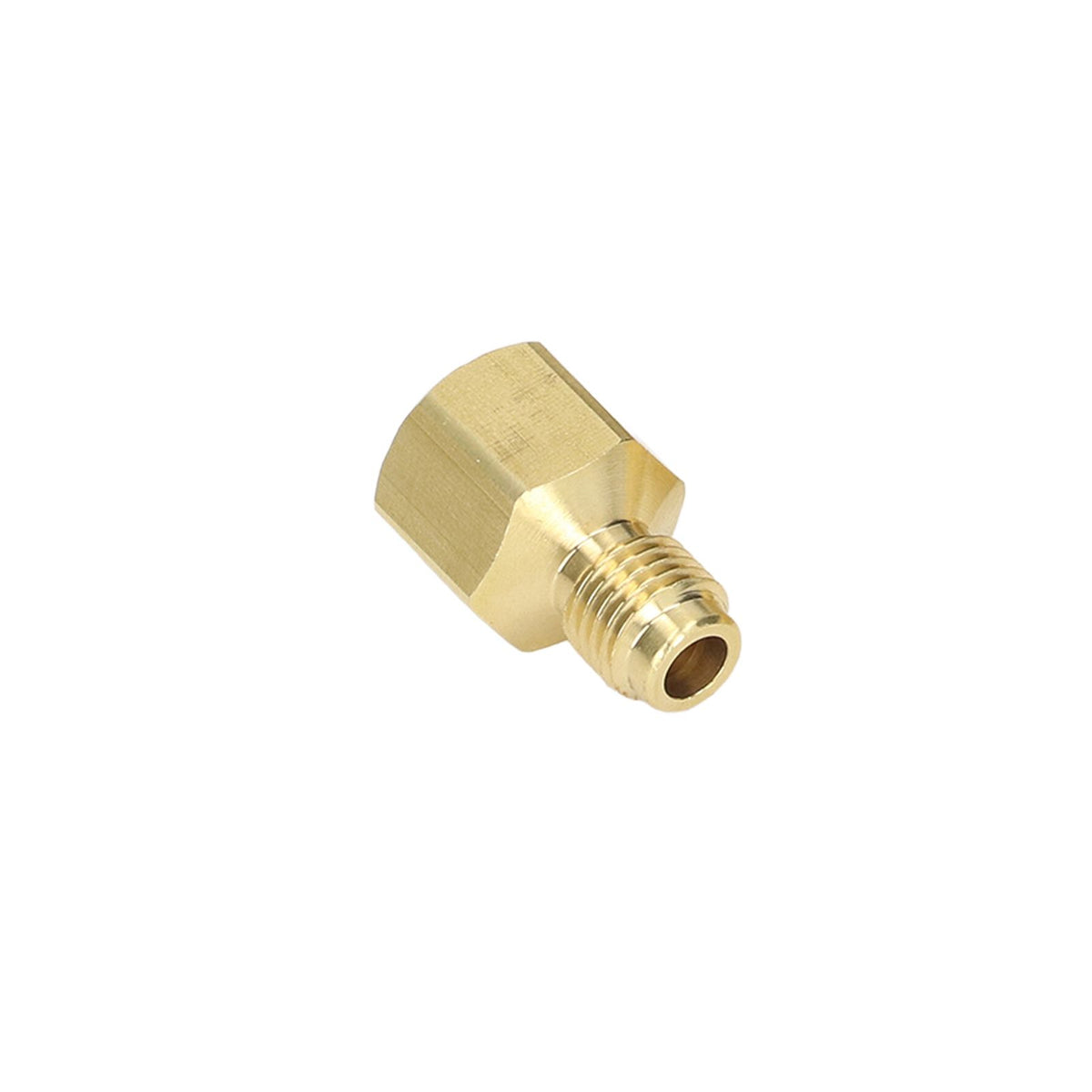Valve Core Remover 1/4SAE 5/16SAE Port Air Conditioning Line Repair Tool for R12 R122 R410