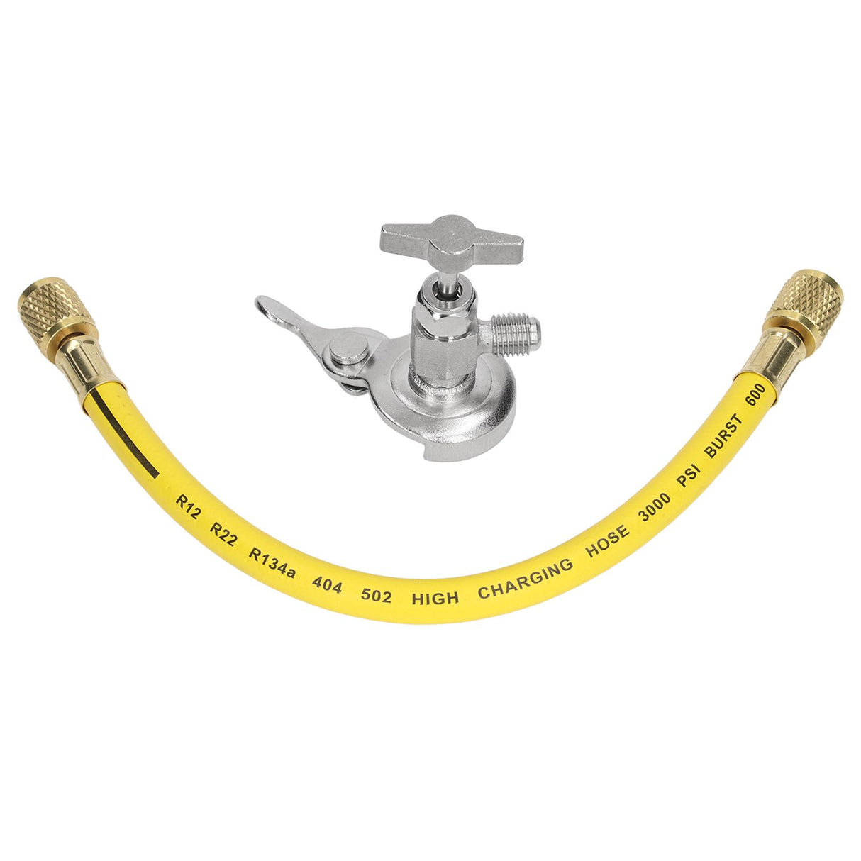 R134A Can Tap Dispensing Valve Bottle Opener Universal Refrigerant Dispenser Valve Tool for R12 R22 R134A Air Conditioning