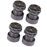 4Pcs Washing Machine Shockproof Anti Vibration Foot Pad Non Slip Washer Base Foot Pads 8.5cm - Side View