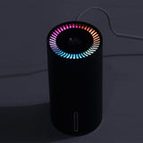 Car Fragrance Humidifier USB 3 Gears Adjustable Automatic Induction Portable Aromatherapy Humidifier with Colorful Light Black - Extra Image
