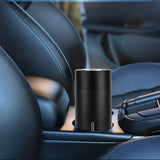 Car Fragrance Humidifier USB 3 Gears Adjustable Automatic Induction Portable Aromatherapy Humidifier with Colorful Light Black