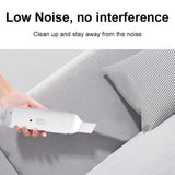 Car Vacuum Cleaner Low Noise USB Charging Mini Handheld Cordless Vacuum Cleaner White - Extra Image